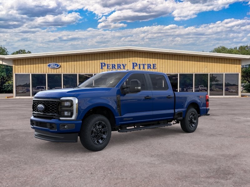 2026 Ford Super Duty F-250 XL in Argon Blue Metallic — front three-quarter view