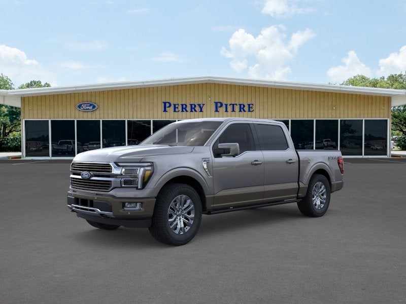 2026 Ford F-150 King Ranch in Carbonized Gray Metallic — front three-quarter view